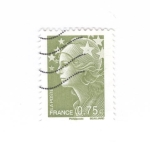 Stamps France -  Marianne (Beaujard)