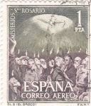 Stamps Spain -  Pentecostés - Misterios del Santo Rosario (1)