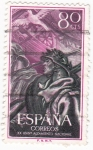 Stamps Spain -  XX aniversario del Alzamiento Nacional-Soldado laureado (1)