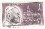 Stamps Spain -  Concilio Ecuménico Vaticano II- Juan XXIII  (1)