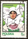 Stamps Poland -  Sombreros tradicionales