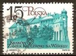 Stamps Poland -  Renovación de Cracovia Monumentos.Castillo de Wawel (residencia real).