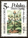 Stamps Poland -  Tesoros del Monasterio de Jasna Gora. 