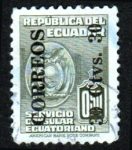 Sellos de America - Ecuador -  1950 Servicio Consular - Ybert:533