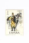 Stamps : Europe : Spain :  Nº11 Husar de la muerte 1705