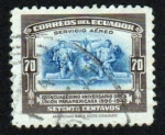 Stamps Ecuador -  1940 Quincuajesimo Aniversario de la Unión Panamericana - Edifil:90