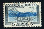 Stamps Ecuador -  1953 Turismo. Laguna de Cuicocha - Edifil:565