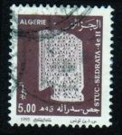 Stamps Algeria -  1995 Estuco de la ciudad en ruinas Sedrata -Ybert:1089