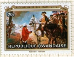 Sellos del Mundo : Africa : Rwanda : 40 Biocentenario independencia EE.UU.