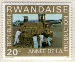 Sellos de Africa - Rwanda -  50 Año de la producción