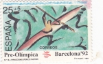 Sellos de Europa - Espaa -  PRE-OLÍMPICA BARCELONA-92  (2)