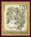 Stamps Austria -  1977 Paisaje de Myrafalle - Ybert:1381