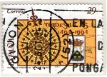 Stamps Spain -  3322-Tratado de Tordesillas