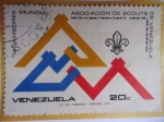 Stamps Venezuela -  14 Jamboree Mundial - Asociación de scouts de Venezuela.