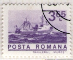 Sellos de Europa - Rumania -  133 Transporte