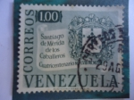 Stamps Venezuela -  Cuatrícentenario 1558-1958- Santiago de Mérida de los aballeros.