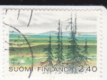 Sellos de Europa - Finlandia -  Paisaje finlandés