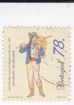 Stamps Portugal -  Vendedor de ropa -Profesiones del siglo XIX   