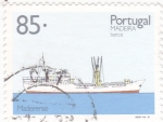 Stamps Portugal -  Barco cargero  MADEIRA    