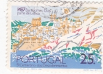 Stamps Portugal -  1487 Bartolomeu Días ,parte de Lisboa   