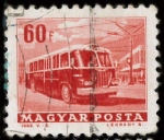 Stamps Hungary -  AUTOBÚS