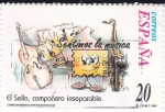 Stamps Spain -  Sentímos la Música- EL SELLO COMPAÑERO INSEPARABLE  (3)