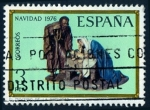 Sellos de Europa - Espa�a -  1976 Navidad. Congreso Internacional de Belenistas. Misterios de Castells. Misterio de la Navidad -E