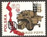 Sellos del Mundo : Europa : Polonia : 1975 - VI Congreso  del Partido Obrero Unificado Polaco, maquinaria agrícola