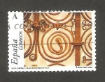 Stamps Spain -  4052 - Románico aragonés, Reja de la ermita de Santa María de Iguácel, Huesca