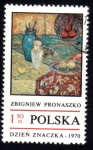 Sellos de Europa - Polonia -  Estilo de Vida, por ZBIGNIEW PRONASZKO