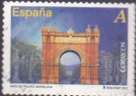 Stamps Europe - Spain -  Arco de Triunfo- Barcelona    (3)