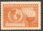 Sellos de America - Rep Dominicana -  150 th  ANIVERSARIO   DE   LA   CONSTITUCIÒN   DE  LOS   ESTADOS   UNIDOS   DE   NORTE   AMÈRICA