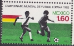 Sellos de America - M�xico -  Campeonato mundial de Futbol España 1982