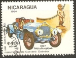 Stamps : America : Nicaragua :  METALLURGIQUE   1907