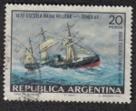 Stamps Argentina -  1872 Escuela Naval Militar