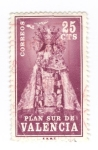 Stamps Spain -  Virgen de los Desamparados