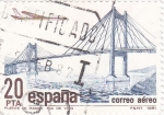 Stamps Spain -  Puente de Rande -Ría de Vigo  (4)