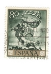 Stamps Spain -  Argonautas( J.M Sert)