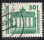 Stamps Germany -  DDR SCOTT_2834 PUERTA DE BRANDEMBURGO. BERLIN