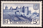 Sellos de Europa - Francia -  FRANCIA - Ciudad fortificada histórica de Carcassonne 