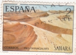 Stamps Spain -  SAHARA-  Dunas