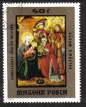 Stamps Hungary -  Szmrecsányi gran maestro altar: REYES MAGOS