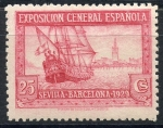 Sellos de Europa - Espaa -  ESPAÑA 440 PRO EXPOSICIONES DE SEVILLA Y BARCELONA