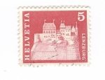 Stamps Switzerland -  Lenzburg