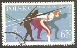 Stamps Poland -  2493 - Olimpiadas de invierno en Lake Placid, biathlon