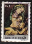 Stamps Bolivia -  La Virgen y El Niño