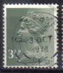 Stamps United Kingdom -  Reina Elizabeth II 