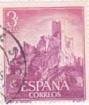 Sellos de Europa - Espaa -  Castillo de Almansa -Albacete-  (5)