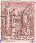 Sellos de Europa - Espaa -  Castillo de Ponferrada -León- (5)