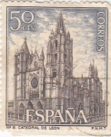 Sellos de Europa - Espaa -  Turismo- Catedral de León   (5)